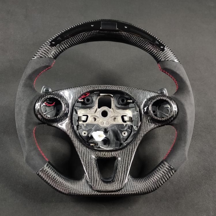 CarbonFibre Steering wheel with leds