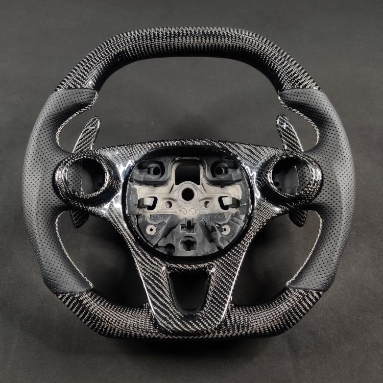 Carbon fibre steering wheel NO leds
